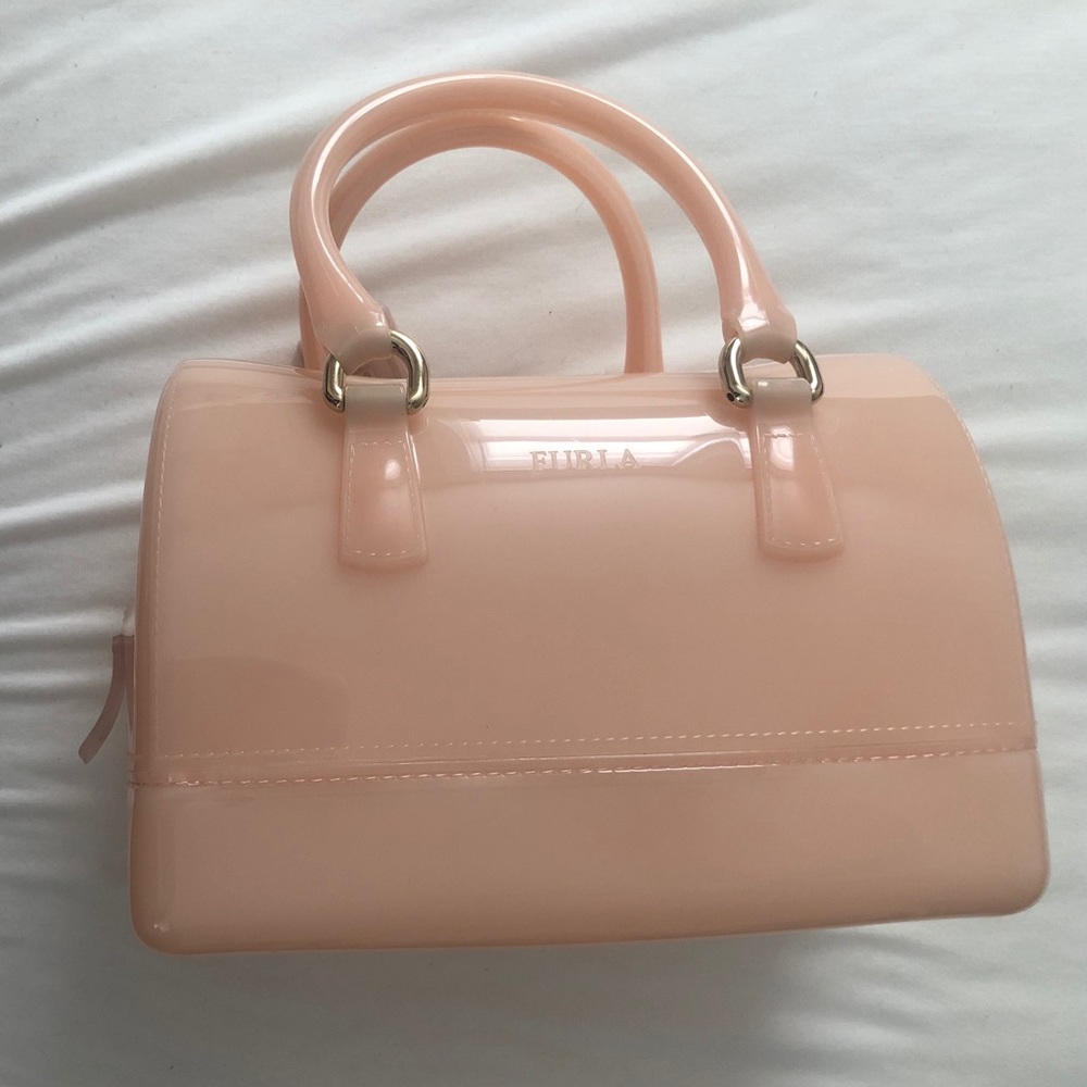 Furla Candy Cookie PVC Satchel Bag